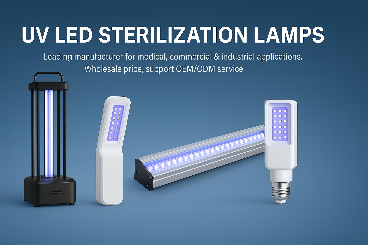 Professional UV LED Disinfection Lighting Solutions
